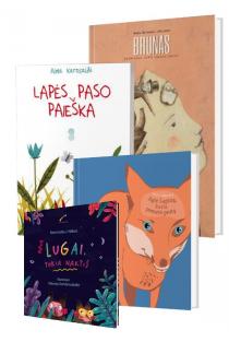 KOMPLEKTAS. PASKAITYK MAN knygą (4 knygos 3-5 metų vaikams) | Alma Karosaitė, Martin Baltscheit, Nadia Terranova, Raimondas J. Nabus