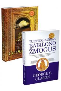 KNYGŲ RINKINYS. Sėkmingo VERSLO filosofija. Didysis pasaulio prekiautojas + Turtingiausias Babilono žmogus | George S. Clason, Og Mandino