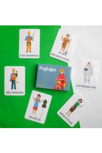 Lavinamųjų kortelių rinkinys „Profesijos“ | 