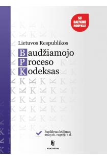 Lietuvos Respublikos baudžiamojo proceso kodeksas (2023-09-01) | 