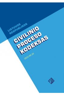 Lietuvos Respublikos civilinio proceso kodeksas (2022-09-20) | 