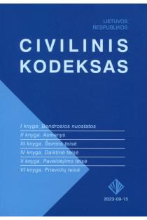 Lietuvos Respublikos civilinis kodeksas (2023-09-15) (minkšti viršeliai) | 