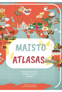 Maisto atlasas (knyga su defektais) | Annalisa Beghelli, Genny Gallo