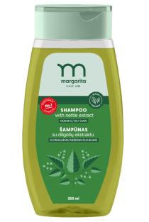 MARGARITA Šampūnas su dilgėlių ekstraktu normaliems ir riebiems plaukams (250 ml) | 