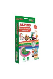 Modelinas ALPINO Magic Dough FANTASY ANIMALS 6 sp. x 40g | 