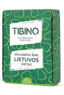 Nutrinamų kortelių rinkinys TIBINO „Aplankyk šias Lietuvos vietas“ | 