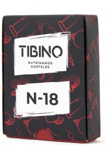 Nutrinamų kortelių rinkinys TIBINO „N-18“ | 