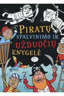 Piratų spalvinimo ir užduočių knygelė (knyga su defektais) | Kirsteen Robson
