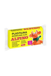 Plastilinas ALPINO NEON 50g geltonas | 