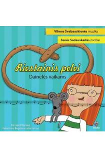 Riestainis pelei. Dainelės vaikams (knyga su defektais) | Vilma Švabauskienė, Zenė Sadauskaitė
