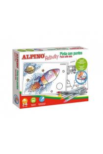 Spalvinimo rinkinys (dvipusiai flomasteriai) ALPINO Activity 12sp | 