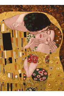 Tapyba pagal skaičius. Gustav Klimt. Bučinys | 