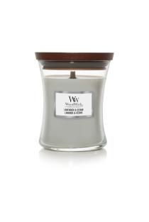 „WoodWick“ žvakė Medium Core Lavender & Cedar | 