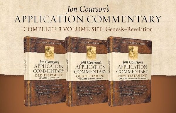 Jon Coursons Application Commentary, Complete 3-Volume Set: Genesis - Revelation