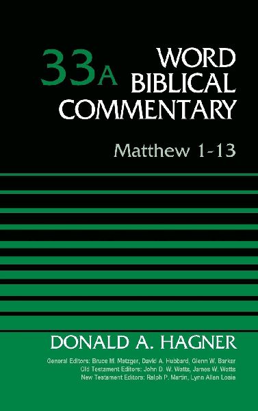 The Matthew 1-13, Volume 33a: 33 (Revised)