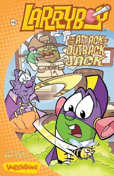 The Larryboy in the Attack of Outback Jack: 6