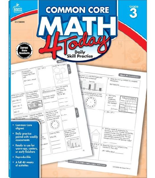 Common Core Math 4 Today