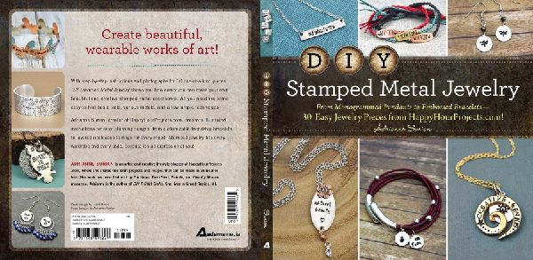 DIY Stamped Metal Jewelry: From Monogrammed Pendants to Embossed Bracelets--30 Easy Jewelry Pieces from Happyhourprojects.Com!