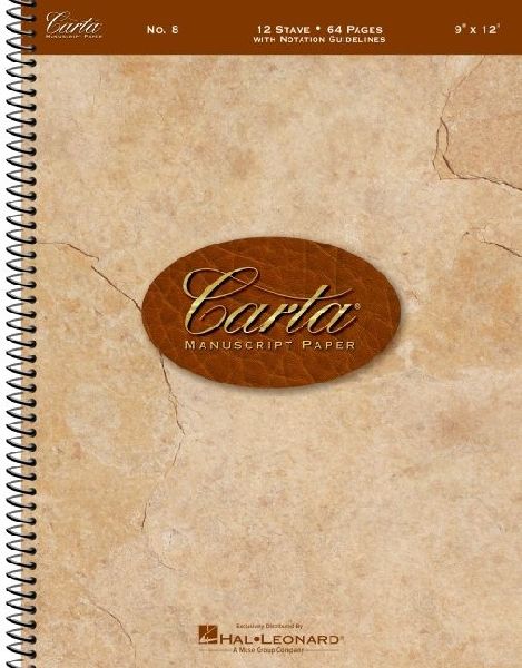 Carta Manuscript Paper No. 8 - Basic