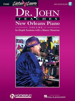 Dr. John Teaches New Orleans Piano - Volume 1 Book/Online Audio