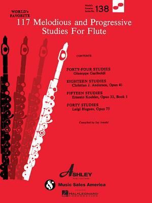 117 Melodious and Progressive Studies for Flute: Worlds Favorite Series #138