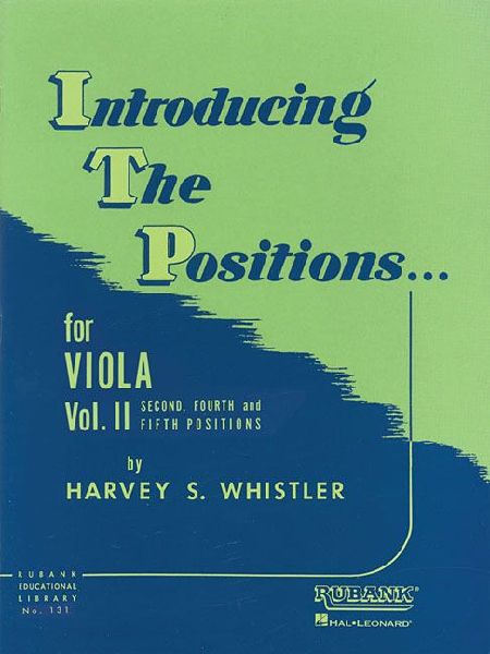Introducing the Positions for Viola: Volume 2 - Second, Fourth and Fifth