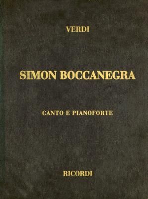 Simon Boccanegra: Canto E Pianoforte