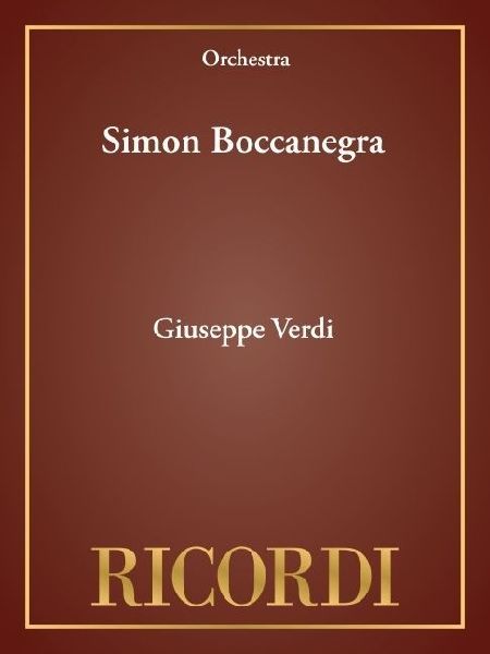Simon Boccanegra: Full Score