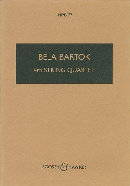 Fourth String Quartet (1928)