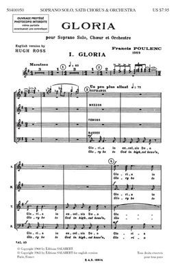 Gloria: Satb