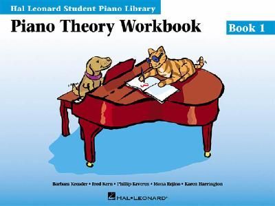 Piano Theory Workbook Book 1 Hal Leonard Student Piano Library Beginner Piano Sheet Music and Theory Book Fun Exercises and Lessons for Kids and Adults Music Teacher Resource