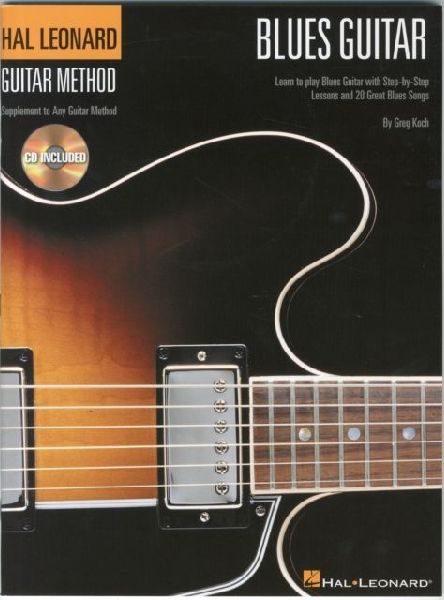 Hal Leonard Guitar Method Blues Guitar Beginner and Intermediate Lessons Learn 12-Bar Blues, Scales and Riffs Tab and Online Audio Play-Along