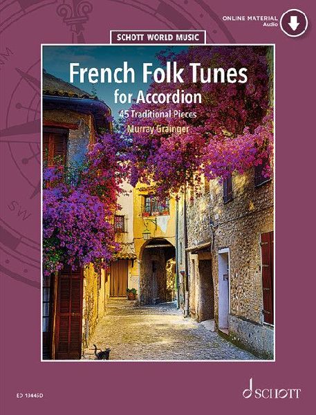 French Folk Tunes for Accordion - 45 Traditional Pieces (Book/Online Media)