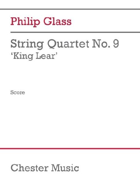 String Quartet No. 9 King Lear: Score