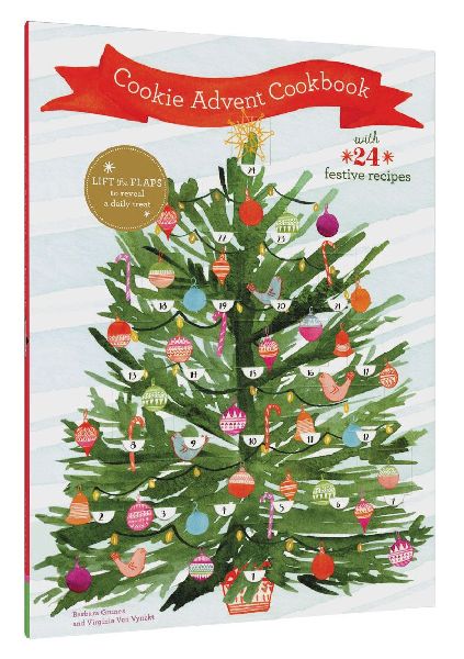 Cookie Advent Cookbook: With 24 Festive Recipes