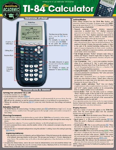 Ti 84 Plus Calculator