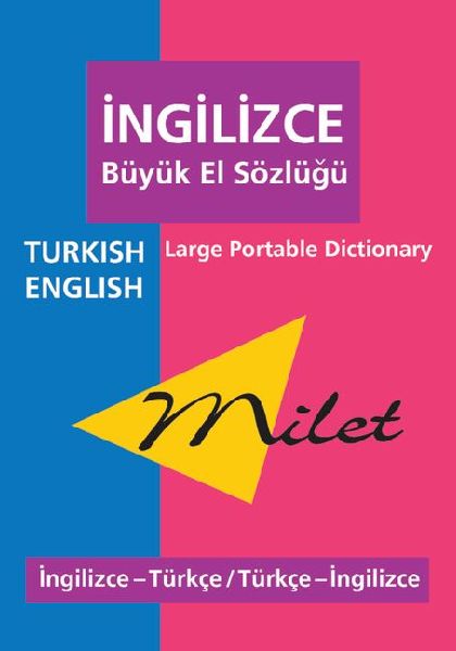 Milet Large Portable Dictionary (English-Turkish & Turkish-English)