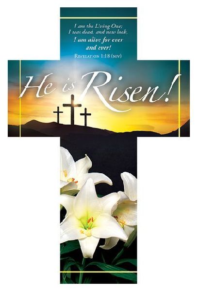 Bookmarks - Crosses - Easter - He Is Risen!