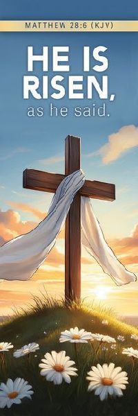 Bookmarks - Kids - Easter - He Is Risen