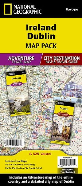 Ireland, Dublin [Map Pack Bundle]