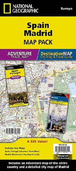 Spain, Madrid [Map Pack Bundle]