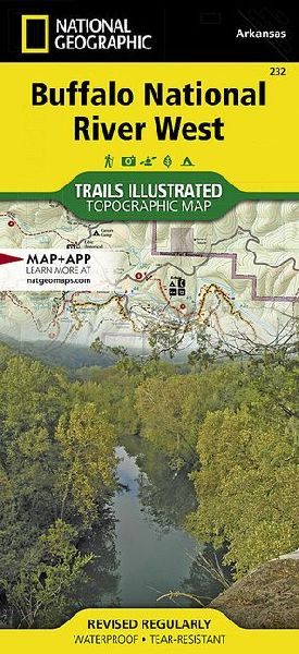 Buffalo National River West Map