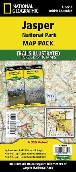 Jasper National Park [Map Pack Bundle]