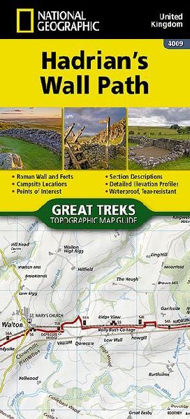 Hadrians Wall Path Trail Map (4009): Trails Illustrated