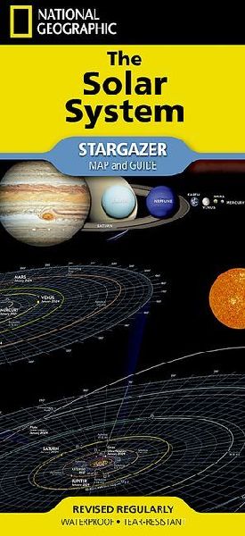 Solar System Map: Stargazer folded