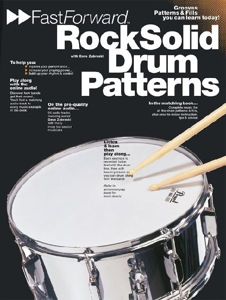 Fast Forward - Rock Solid Drum Patterns: Groove Patterns & Fills You Can Learn Today!