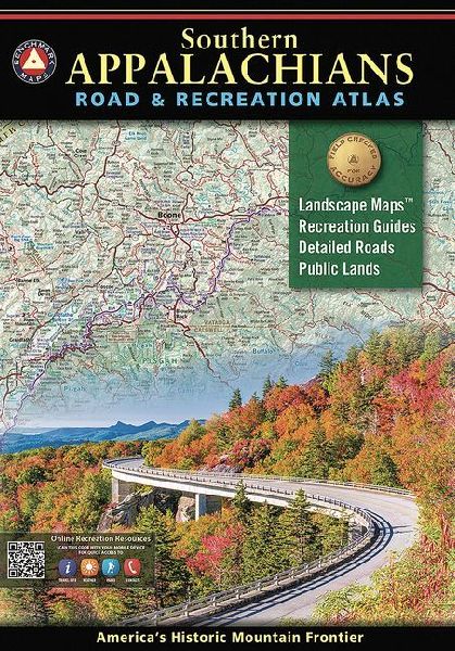 Southern Appalachians Road & Recreation Atlas
