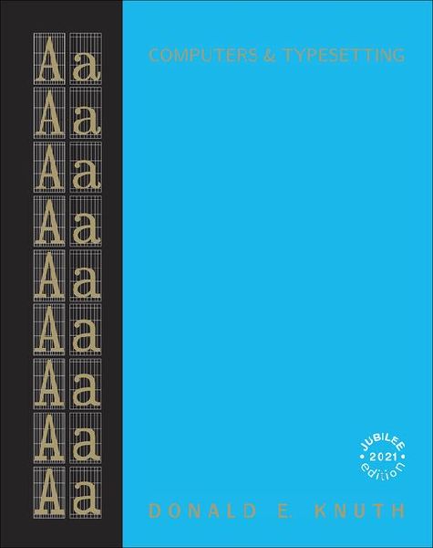 Computers & Typesetting, Volume a: The Texbook
