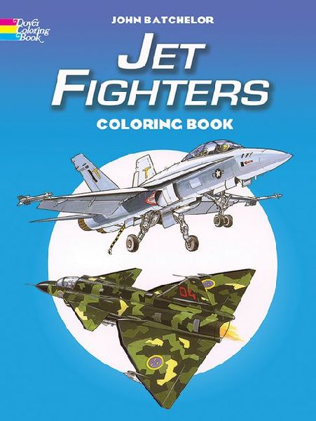 Jet Fighters Coloring Book