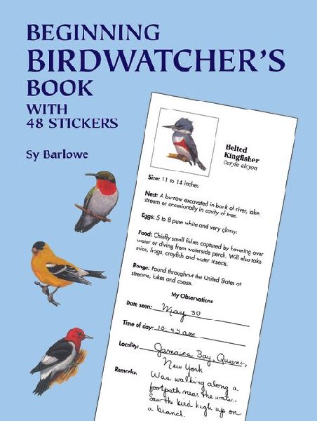 Beginning Birdwatchers Book: With 48 Stickers